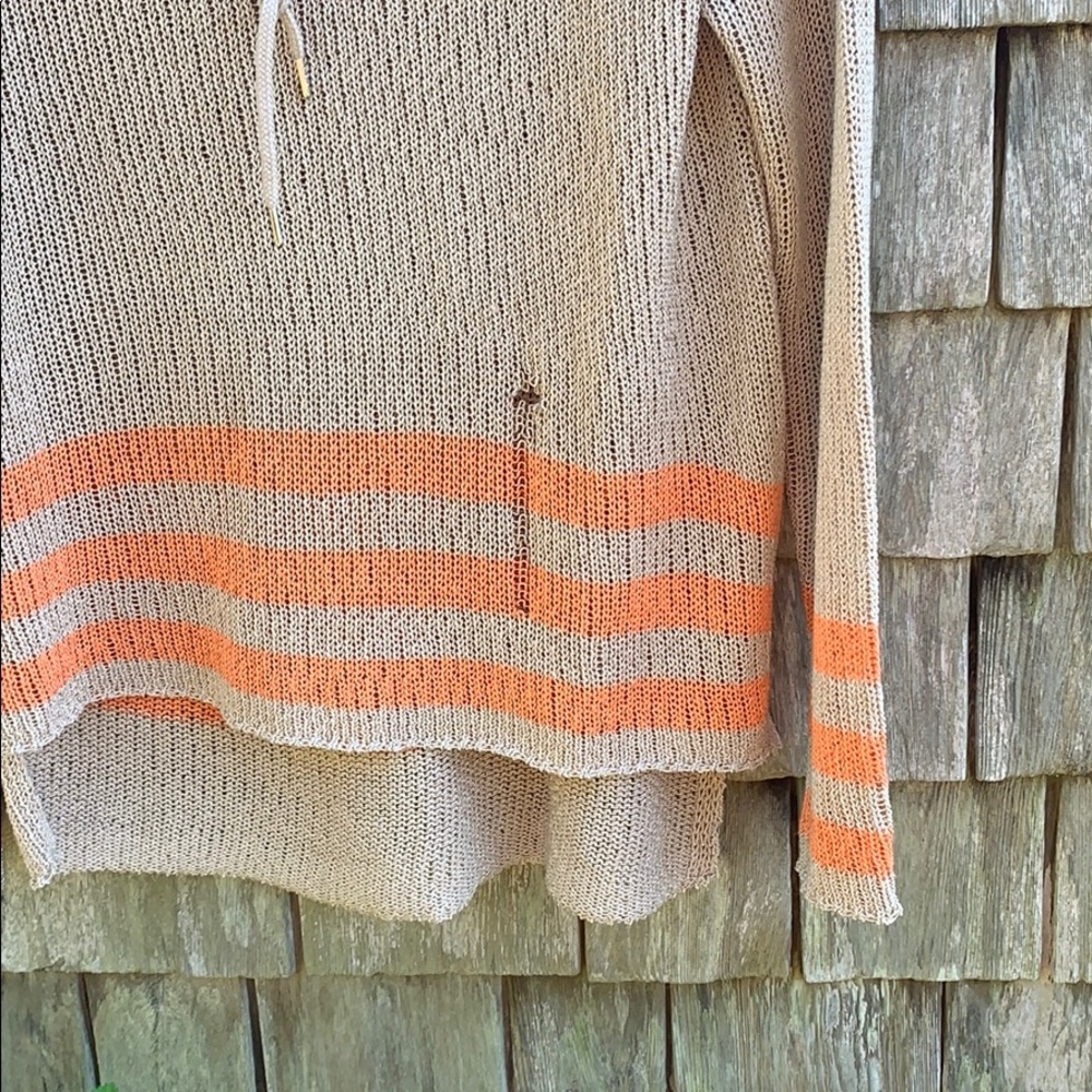 VINTAGE HAVANA | Ditressed Open Knit Hoodie - Picture 5 of 11
